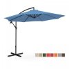 Parasol ogrodowy wiszący - niebieski - okrągły - Ø300 cm - uchylny UNIPRODO 10250537 UNI_UMBRELLA_R300BL_N